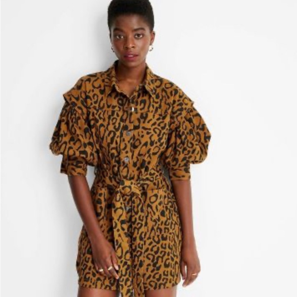 Future Collective by Kahlana Barfield Target Utility Denim A-line Dress